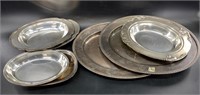 Large lot of silver-plate
