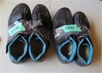 2 Pairs Of Shimano Exercise Bike Shoe Size 6