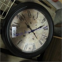 Wall clock, battery-powered, 16"