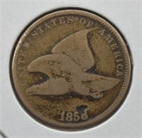 1858 U.S. Flying Eagle Cent