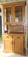 Oak Cabinet & Display Unit