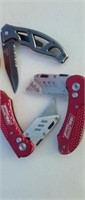 Gerber & tool shop knifes.