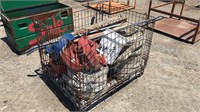 Shipping Basket of Various Size Discharge Hoses,