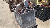 Shipping Crate of Rigid Pipe Threading Stands