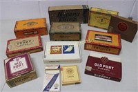 Assorted Tobacco Boxes
