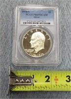 1976-S Silver Ike Dollar