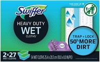 G) Swiffer Sweeper Heavy Duty Pre-Moistened Wet