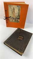 Vintage scrapbook/1911 German biblical symbols