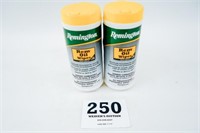 2 CONTAINER OF REMINGTON REM OIL WIPES