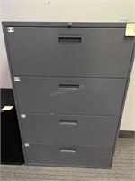 Lot of 2 Lateral File cabinets 36"x18"x54"H