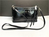 Hobo Crossbody Bag Great Patina Shiny Finish