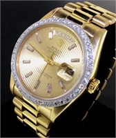 18kt Gold Men's Presidential Day-Date Rolex Watch