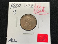 1909S VDB Lincoln Penny