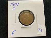 1909S Lincoln Penny