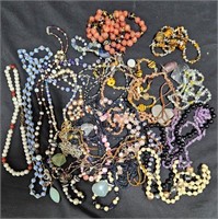 Assorted Fashion Jewelry Lot - 2.4 Pounds
