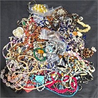 Assorted Fashion Jewelry Lot - 5.4 Pounds