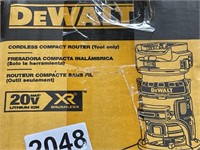 DEWALT COMPACT ROUTER RETAIL $220