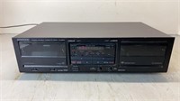 Kenwood Dual Deck Cassette Player One Door is