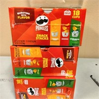 (3 boxes) Pringles Snack Stacks      (R# 210)