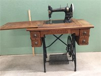 White Treadle Sewing Machine