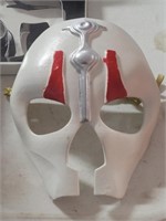 White Mask W/Red
