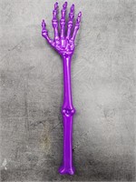 Purple skeleton hand