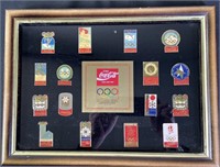 Coca Cola 16th Anniversary Winter Olympics Pins