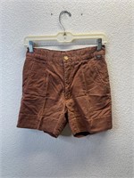 Vintage Brown Trouser Shorts