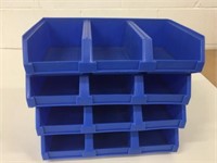 4 Stacking Sorter Trays 12"x7"x3"/ea