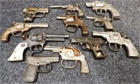 (11) Vintage As-Is Toy Cap Guns