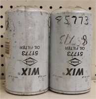 Lot of 2 Wix 51773 Oil Filters