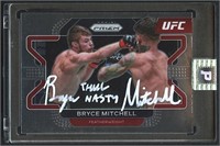 Bryce Mitchell Signed 2022 Panini Prizm UFC #67 In