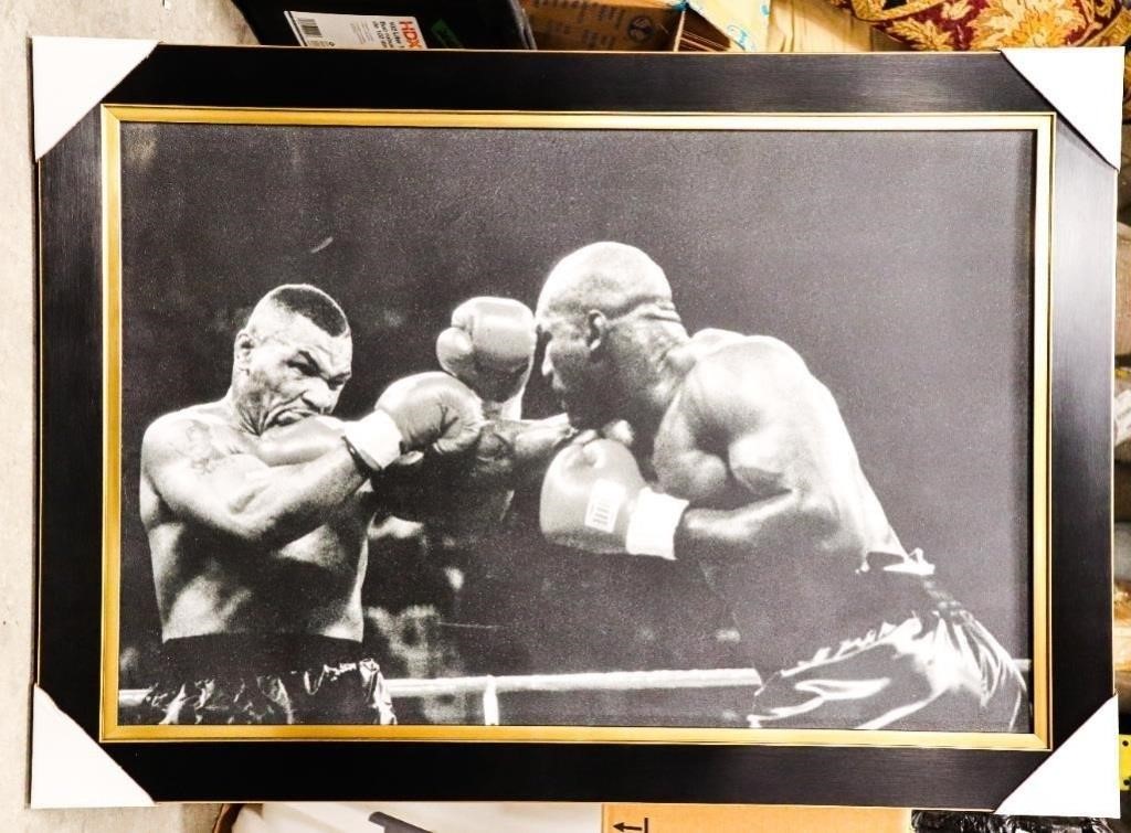 Tyson vs Holyfield - Tyson Punch Collector Frame -