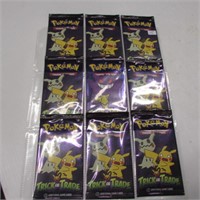 9 PKG OF UNOPENED POKEMON CARDS