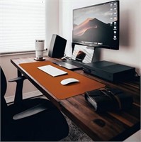 Solucky Leather Mat Desk Pad 17x12''