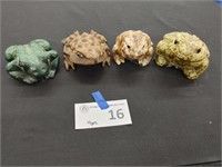 Decorative Frogs- Lot of Four (4)