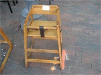 Wooden High Chair