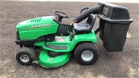 Sabre riding mower w/bagger