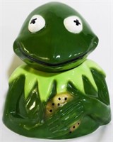 Kermit Cookie Jar 8.5"
