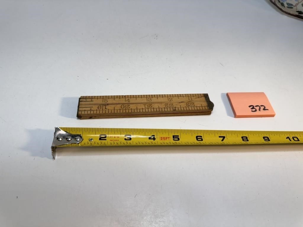 Vtg Fold Up Ruler