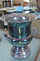 Silverplate On Copper Champagne Bucket