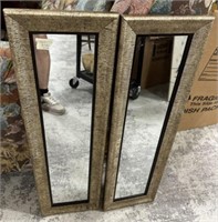 Pair of Framed Wall Mirrors