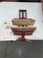 Old craftsman woodworkers vice