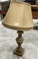 Gold Motif Style Table Lamp