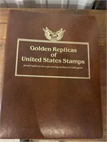 Golden Replicas of US Stamps Album