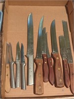 Vintage group of knives,