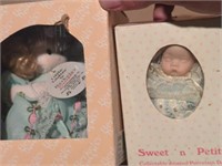 2 vintage dolls, sweet n petite and the little
