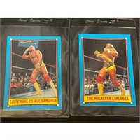 (2) Vintage Hulk Hogan Cards