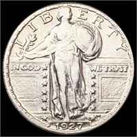 1927 Standing Liberty Quarter NEARLY UNCIRCULATED