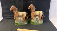 Two Appaloosa Decanters
